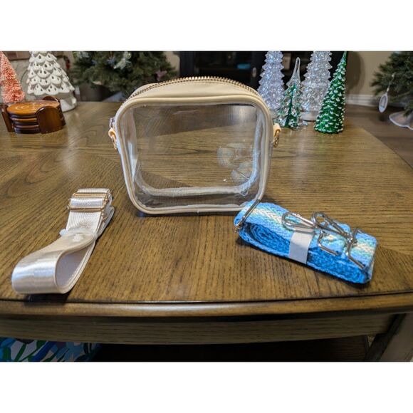 Clear Bag with straps - Picture 1 of 5